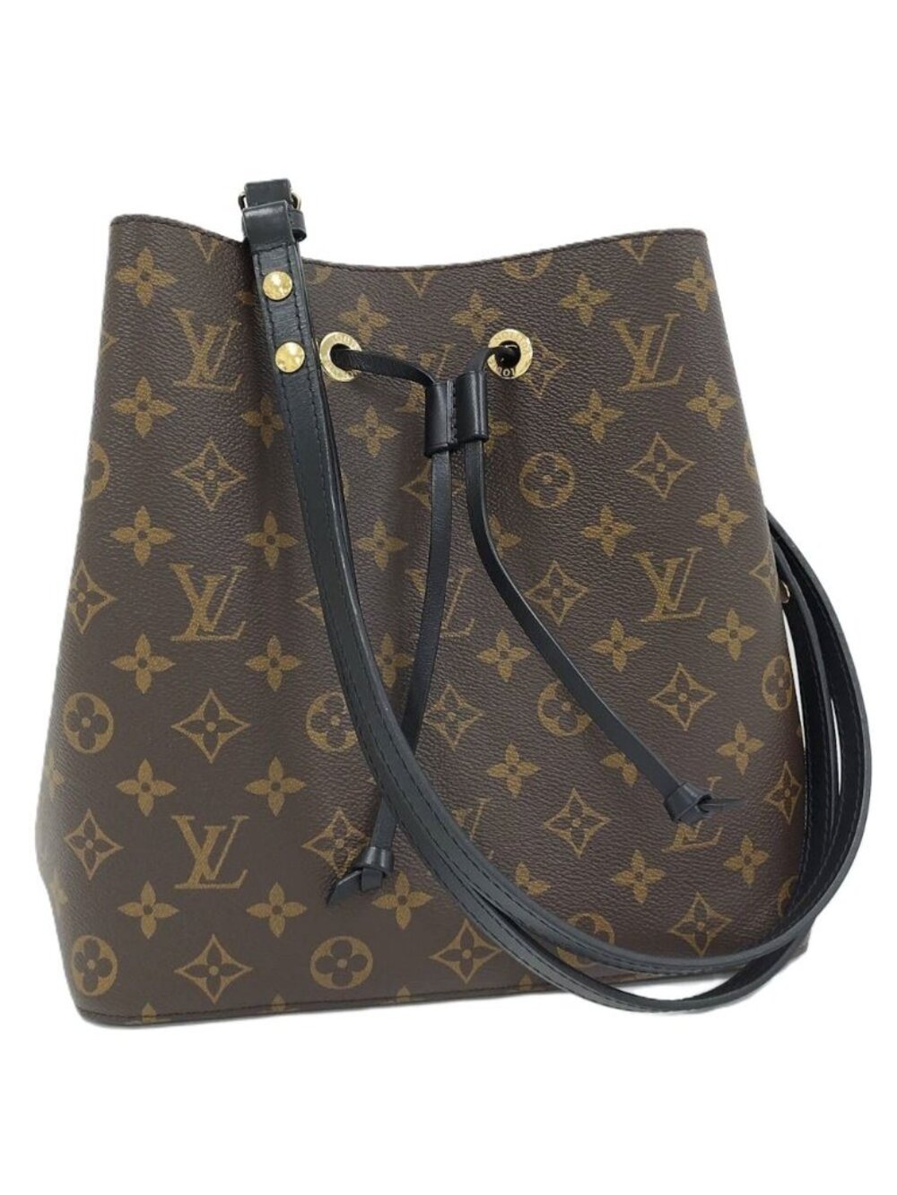 Louis Vuitton Neo Noe MM Monogram Noir Bucket Bag